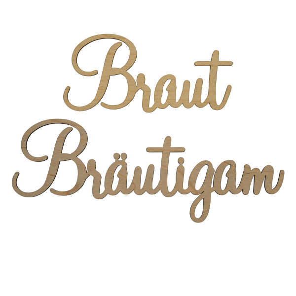 Braut + Bräutigam - Loop Set