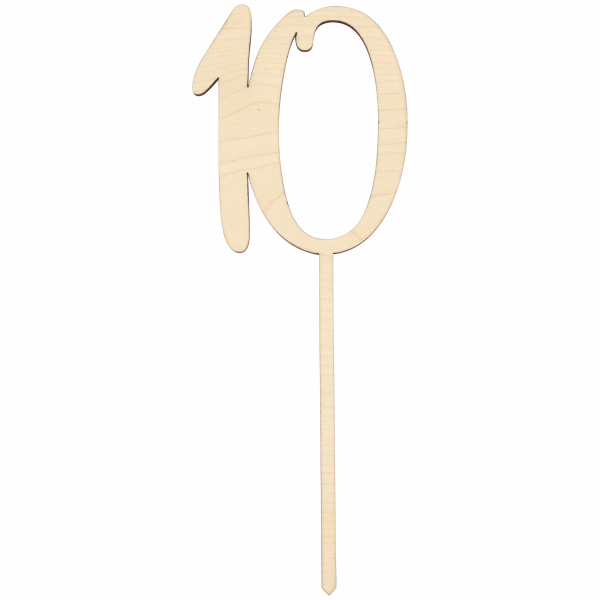 10 - Cake Topper